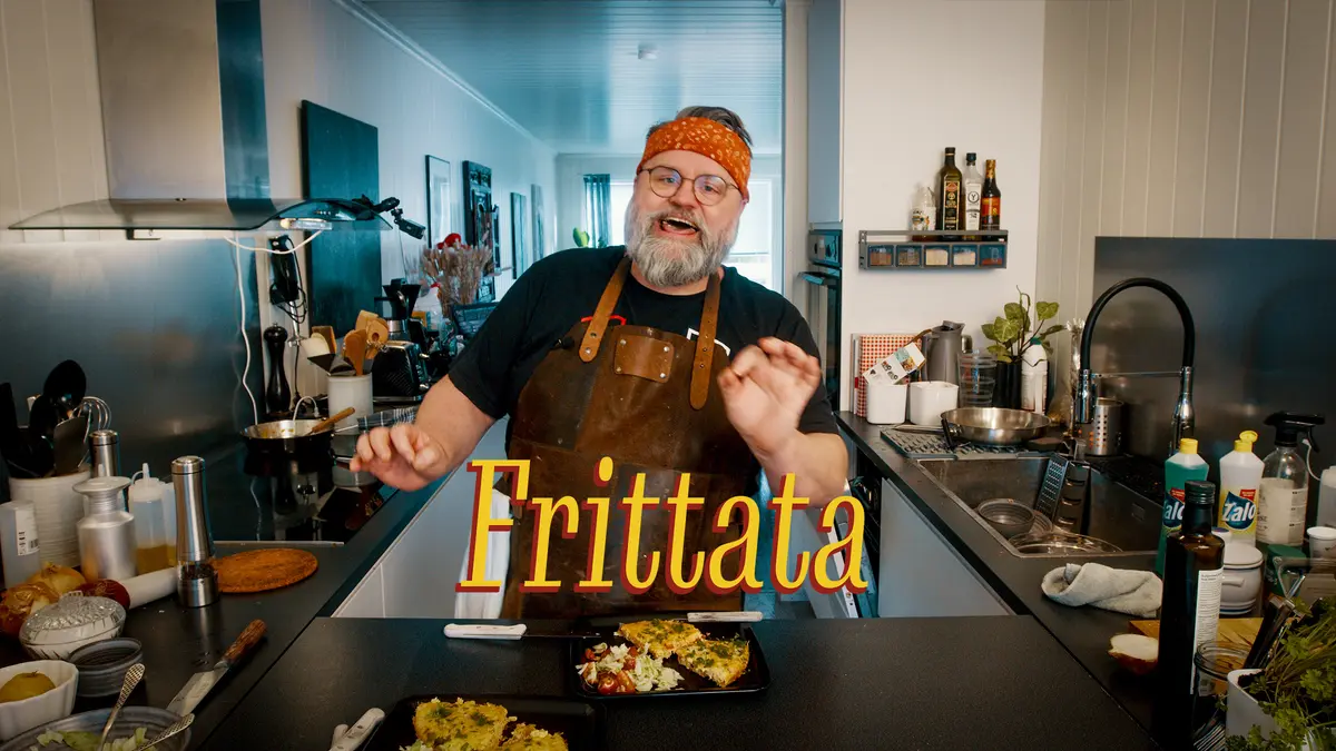 Frittata med Siciliana Picante! Enkel middag på 20 min! Smakfull og saftig!