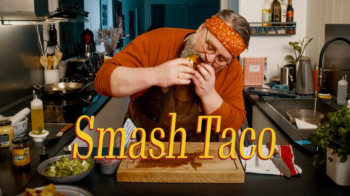 Smash taco - enkel og digg middag!