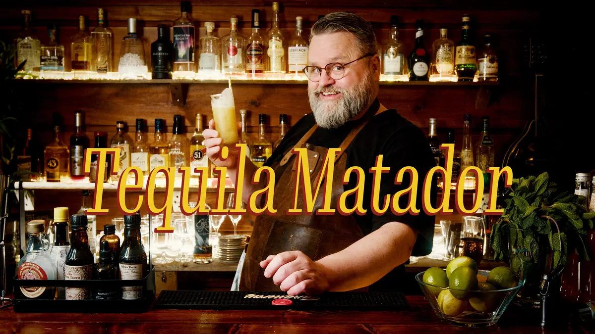 Tropisk eleganse i glasset! Tequila Matador fra Trader’s Vic!